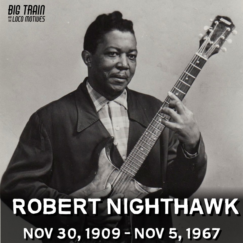 BigTrainBlues's tweet photo. HEY LOCO FANS - Happy BDay to outstanding bluesman Robert Lee McCollum who you may know better as Robert Nighthawk. He was the father of the blues musician Sam Carr. #Blues #BluesMusic #BluesGuitar #BigTrainBlues #BluesHistory #DeltaBlues #ChicagoBlues #RobertNighthawk https://t.co/YbC3WBKYJM