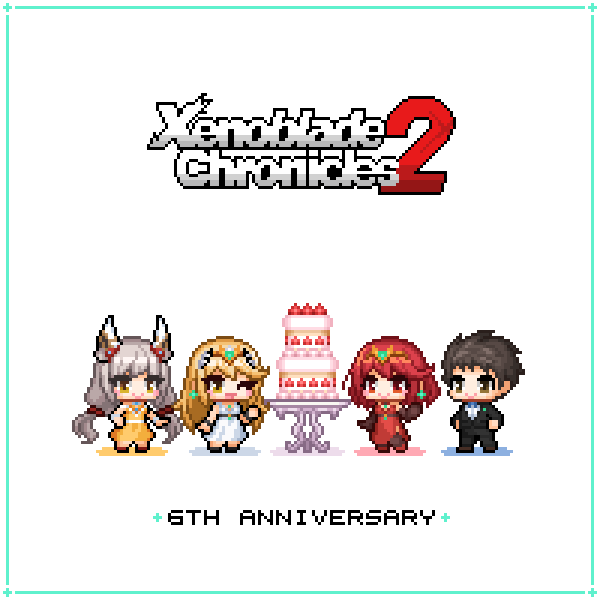 3reforged's tweet photo. 6th Anniversary

#xenoblade2_fes23
#ゼノブレイド2 
#XenobladeChronicles2 https://t.co/WRaJNPEkDq