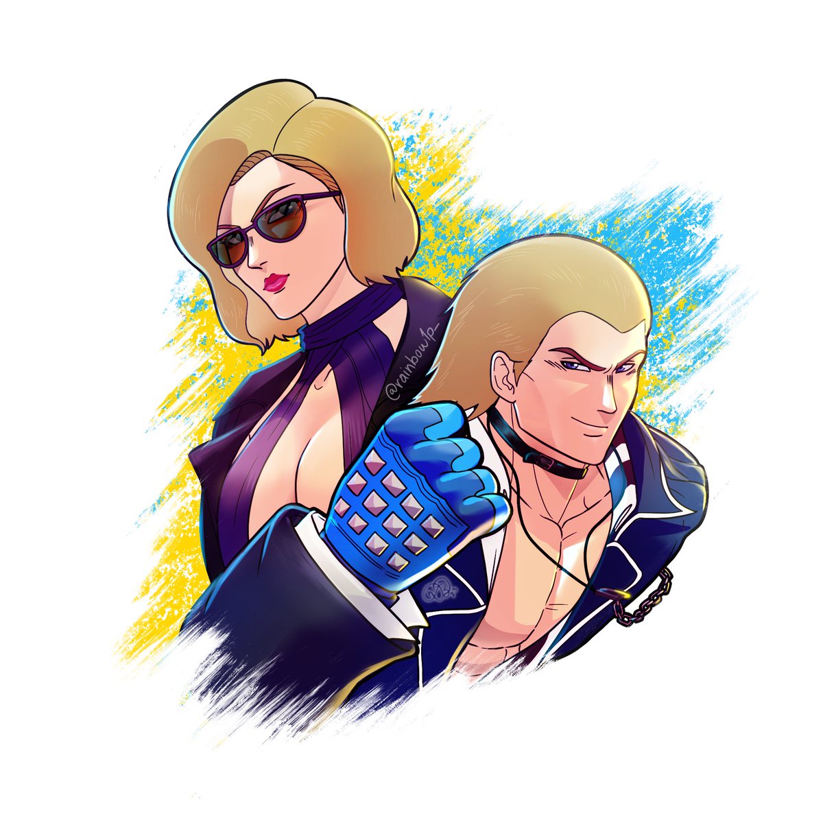 rainbow1p_'s tweet photo. #TEKKEN8 🔥 #NinaWilliams 💄&amp; #SteveFox 🥊 https://t.co/WHDtki7RKZ