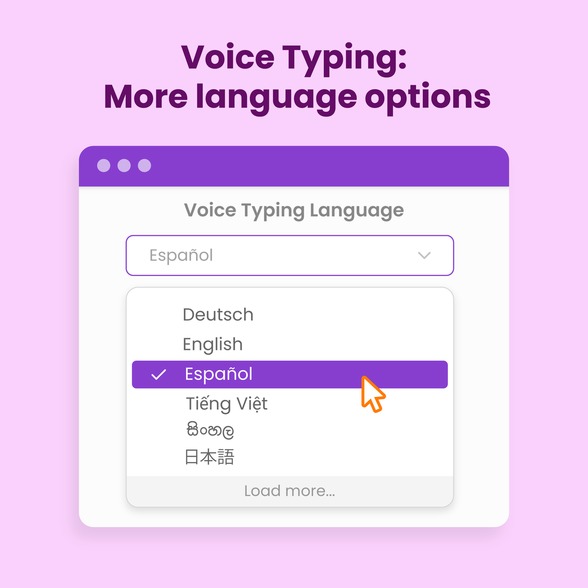 KamiApp's tweet photo. You can now choose Indonesian, Malay, Sinhalese, Vietnamese, Tamil, and an additional 30+ languages!
Which language are you trying first?
#KamiUpdates https://t.co/xjhA0DE7F9