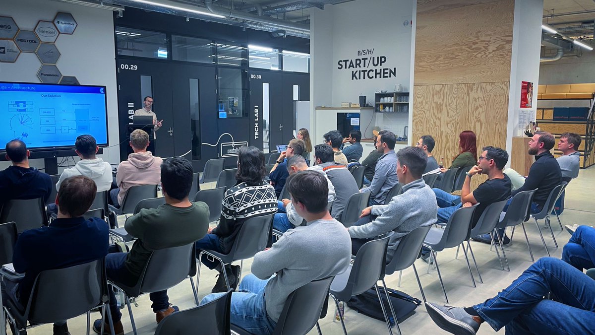 Recently our colleague Agustin Alba Chicar gave an amazing presentation about #Beluga at the #ROS meetup in #Munich.

👉 Check out the repo: github.com/Ekumen-OS/belu…

📨 Contact our team: contact@ekumenlabs.com

Let's keep growing the #OpenSource #robotics community!