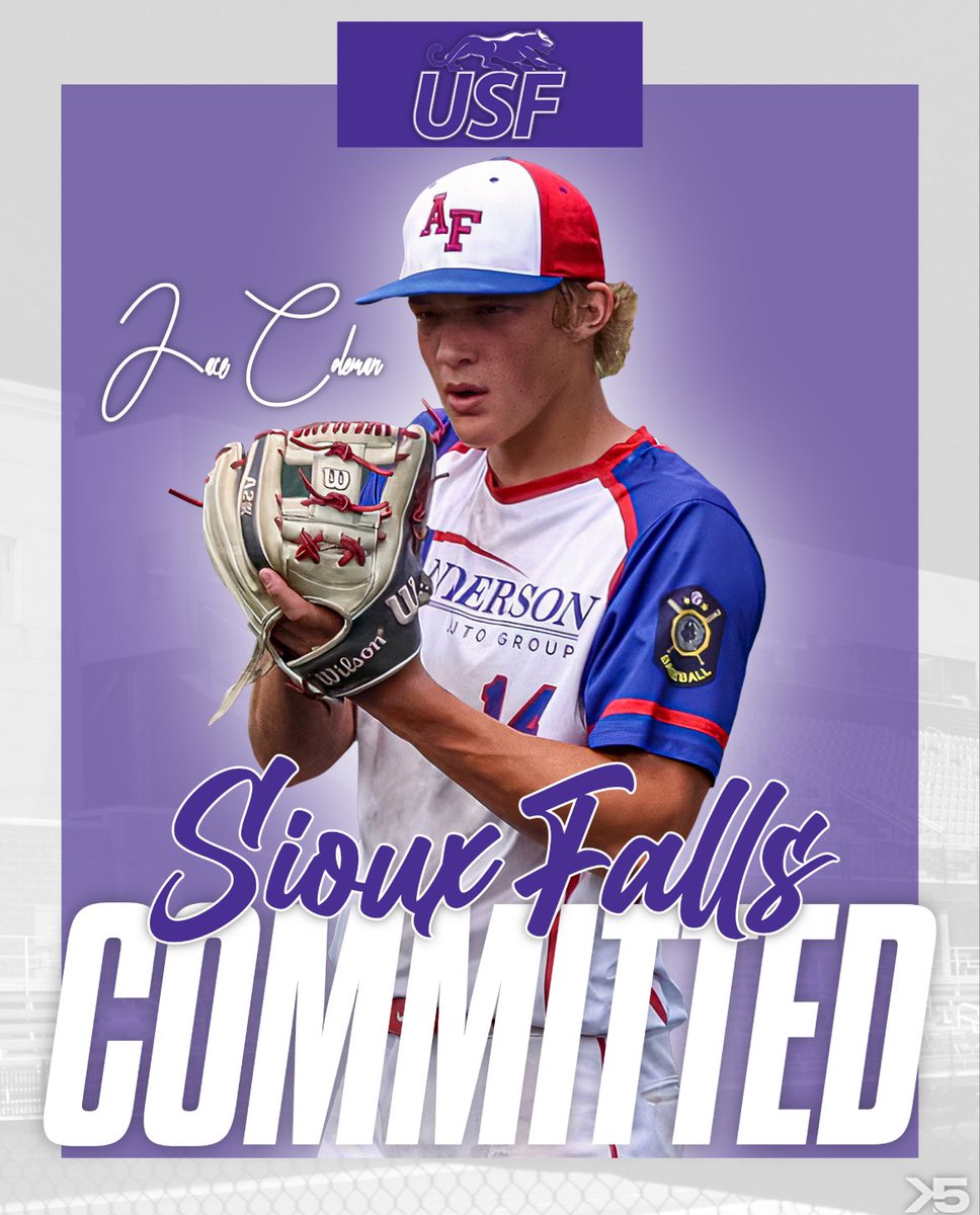 I am very excited to announce that I will be continuing my academic and athletic career at the university of Souix falls. I would like to thank my family, coaches and teammates for all the support over the years #gocoo