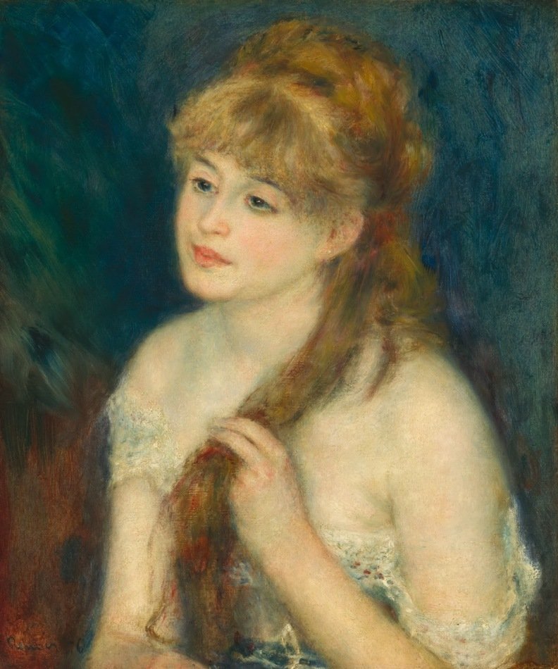 Vieni.
Che importa se non sei più quattrenne?
Vieni, o vestita di tempo!
Oggi ho bisogno del tuo passato.

Non amo che le rose 
che non colsi.

~Guido Gozzano 

#DomaniÈGiàOggi
#VentagliDiParole

Renoir 🖌️