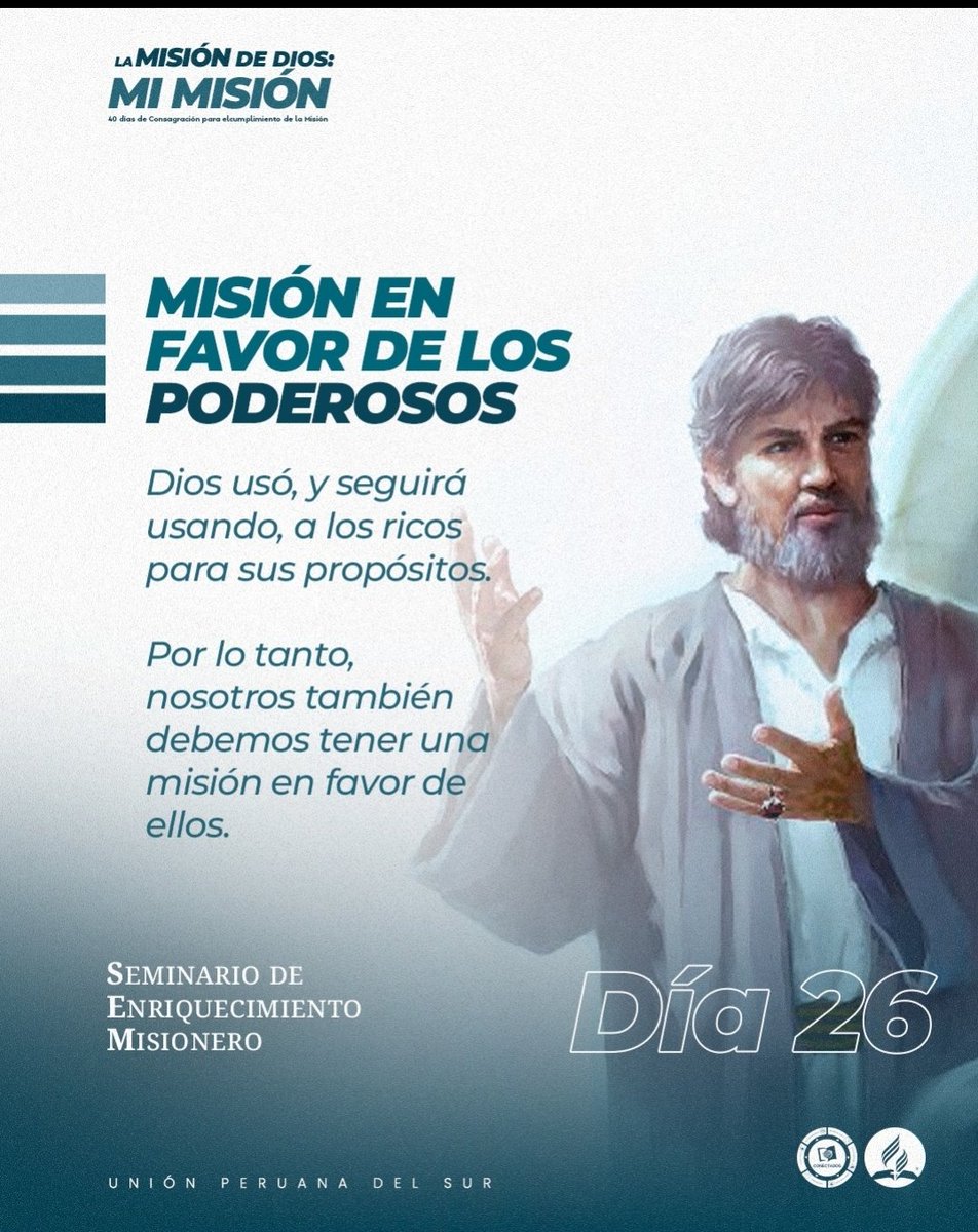 Dios tiene puede usar a las personas que tienen poder para cumplir sus propósitos.

#LaMisiónDeDiosMiMisión