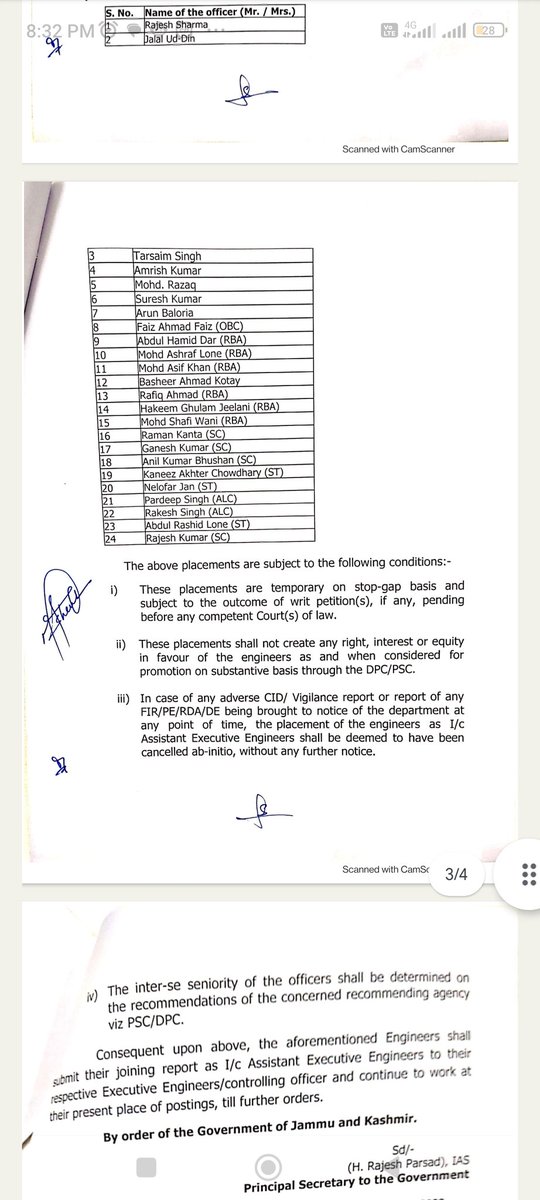pirzadahidayat's tweet photo. Sincere Gratitude to PS Power &amp; his able HR team for filling all available Vacancies at AEE level.This will go a long way in motivating us, wch wl result in better delivery of srvcs
    The highlight of this order was that deputation /PDC issue also got resolved
@OfficeOfLGJandK https://t.co/uzcD6am6rA