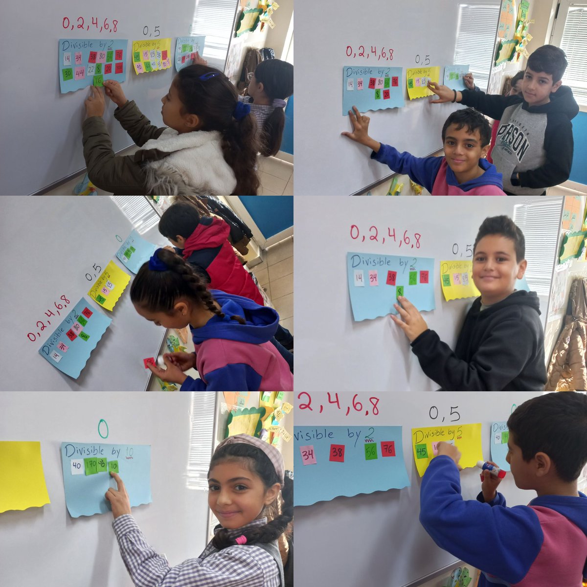 G MATH TEACHER (@gmathteacher1) on Twitter photo "🧠 Exploring divisibility rules in class today! Our young mathematicians were on a mission to classify numbers as being divisible by 2️⃣, 5️⃣, and 🔟. Their enthusiasm was off the charts!🔢🕵️♂️#MathMagic #DivisibilityRules #EducationalFun #LearningIsFun
<a href="/InassZibawi/">Inass Zibawi</a> <a href="/makdawhaschool/">Makassed Dawha School</a> "🧠 Exploring divisibility rules in class today! Our young mathematicians were on a mission to classify numbers as being divisible by 2️⃣, 5️⃣, and 🔟. Their enthusiasm was off the charts!🔢🕵️♂️#MathMagic #DivisibilityRules #EducationalFun #LearningIsFun
<a href="/InassZibawi/">Inass Zibawi</a> <a href="/makdawhaschool/">Makassed Dawha School</a>