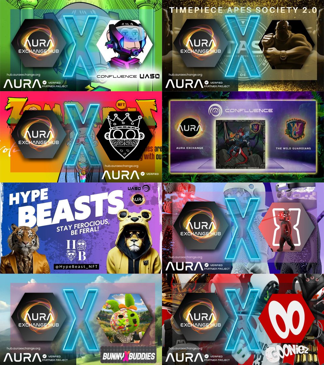 MattVegh's tweet photo. The #Confluence along with co-host @AuraExchange announce the first 8 Community entries into the Holiday Season #Web3Gaming Multi-Project Super Tournament with Super YUUUUUUUGE prize table!
Signups end Dec 15th. Get your team and your banner together and contact me! It's FREE! https://t.co/pb8ckwF5er