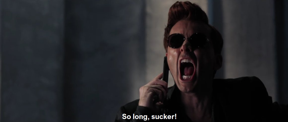 out of context good omens tweet media