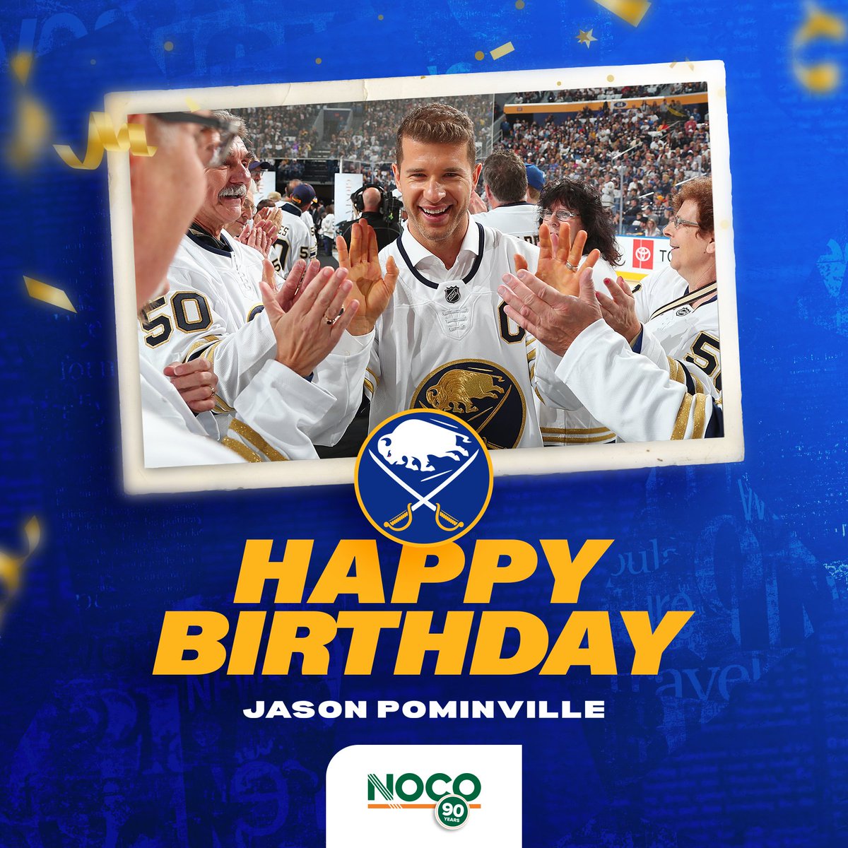 BuffaloSabres's tweet photo. Happy birthday, Pommer! https://t.co/VwICGEoTWY