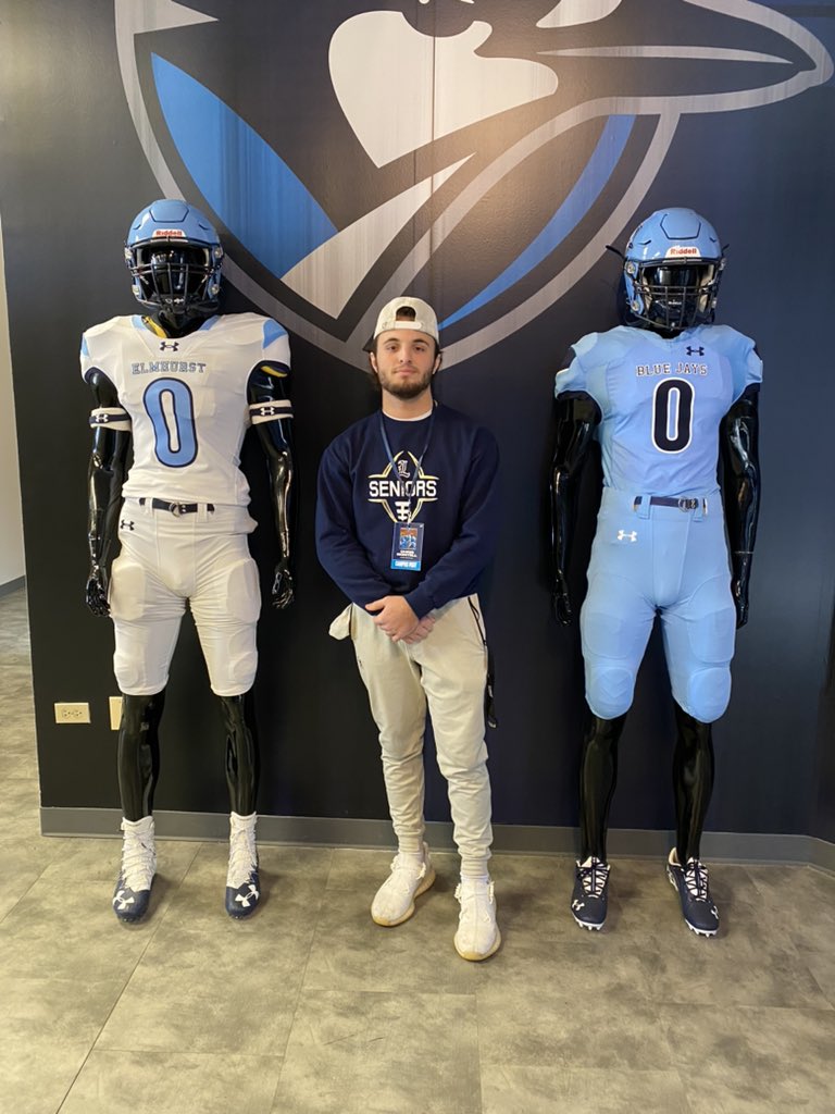 After a great visit I'm grateful to say I've received an offer to play for Elmhurst University!!! @williehayes47 @lemont_football @nexgenscouting @QBHitList