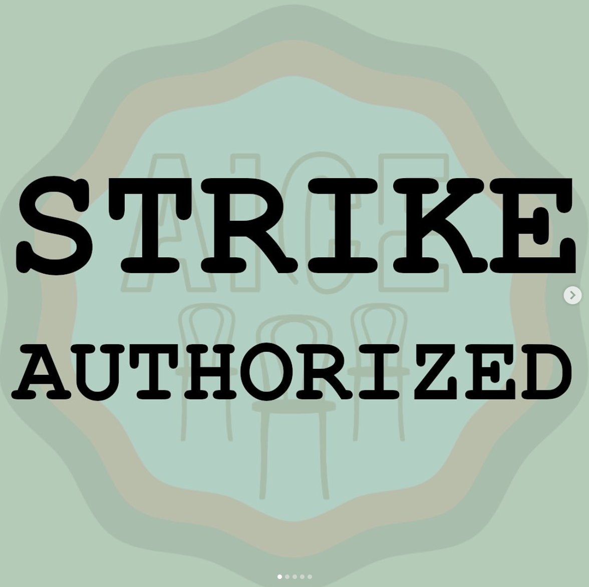 With over 94% of voting members voting Yes, AICE Chicago members have authorized a #strike. Read our statement and learn more at aiceunion.com. Links in IG bio: <a href="/aiceunion/">AICE</a>.

#improv #sketch #comedy #thesecondcity #secondcity #chicago #toronto #hollywood #newyork <a href="/iftaft/">IL Federation of Teachers</a>