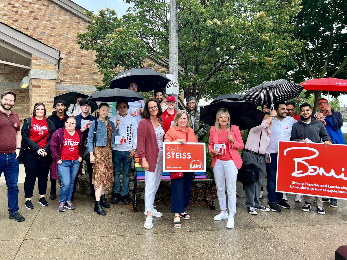 BonnieCrombie's tweet photo. Good luck to @KellySteiss, our community champion, running in the Kitchener Centre by-election. If you live in the riding, please go vote for the change Kelly will deliver before 9pm today. 

Learn more and help her team get out the vote! https://t.co/xJJFtmadTy

#onpoli #cdnpoli #KWawesome #KitCen