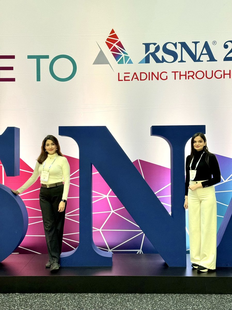 "First-timer at RSNA 2023, soaking up radiology insights, making new friends, and loving the journey! 🌐🤝 ☢️🦴🥰#RSNA2023 #RadiologyAdventures"