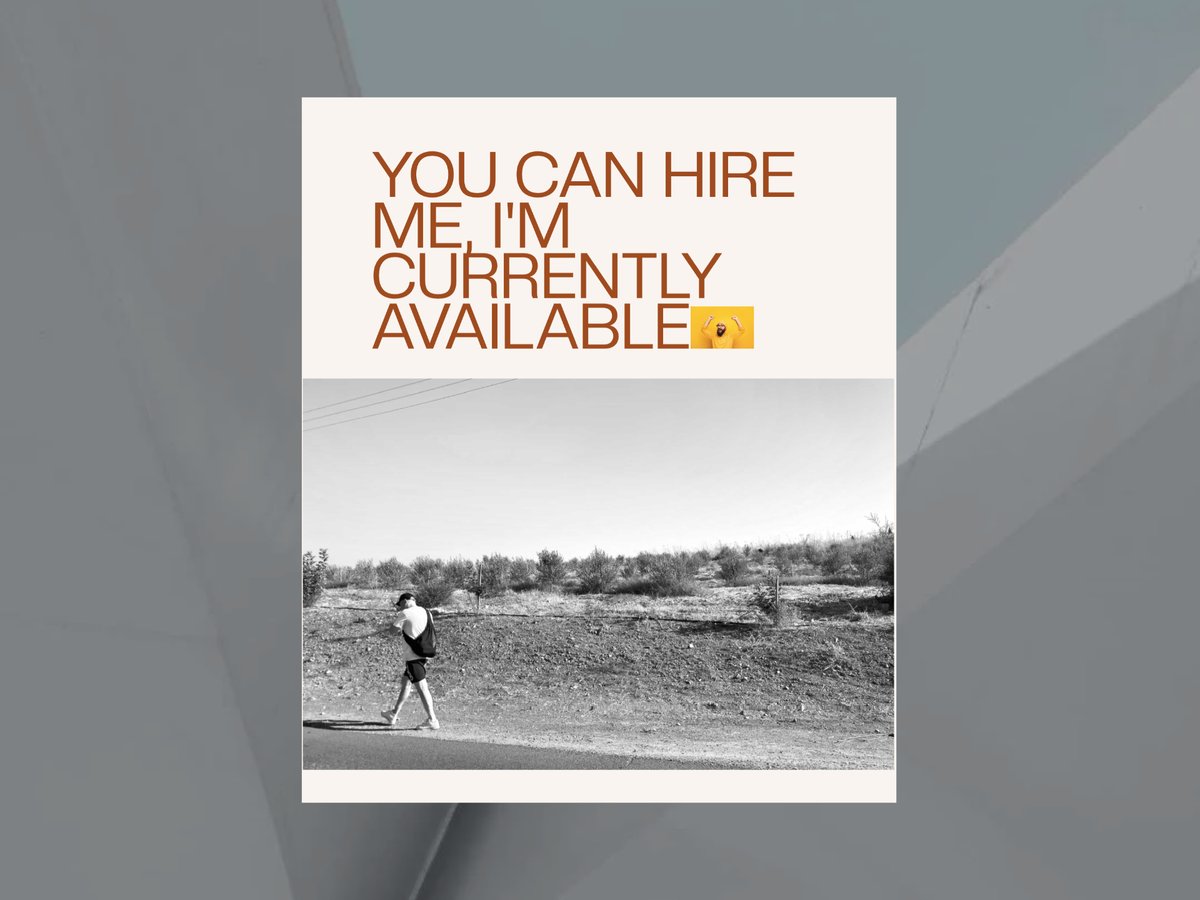 When I design for myself, I try to experiment with styles. Like in this case: personal brand website with minimalistic style and subtle animations. Pure HTML and CSS and a bit of GSAP. And yes, that's correct, you can hire me, I'm currently available.
arturkostecki.pl