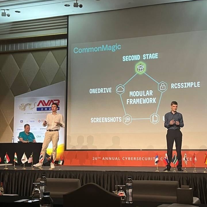kaspersky's tweet photo. This week @oct0xor, Giampaolo Dedola, @kucher1n and @bzvr_ all spoke at #AVAR. From Zero-day exploits of ransomware operators to #CloudWizard and GoldenJackal - there was a lot to unpack!
Learn more ⇒ https://t.co/f7g0OuH5yR https://t.co/ZqiDGSQxeJ