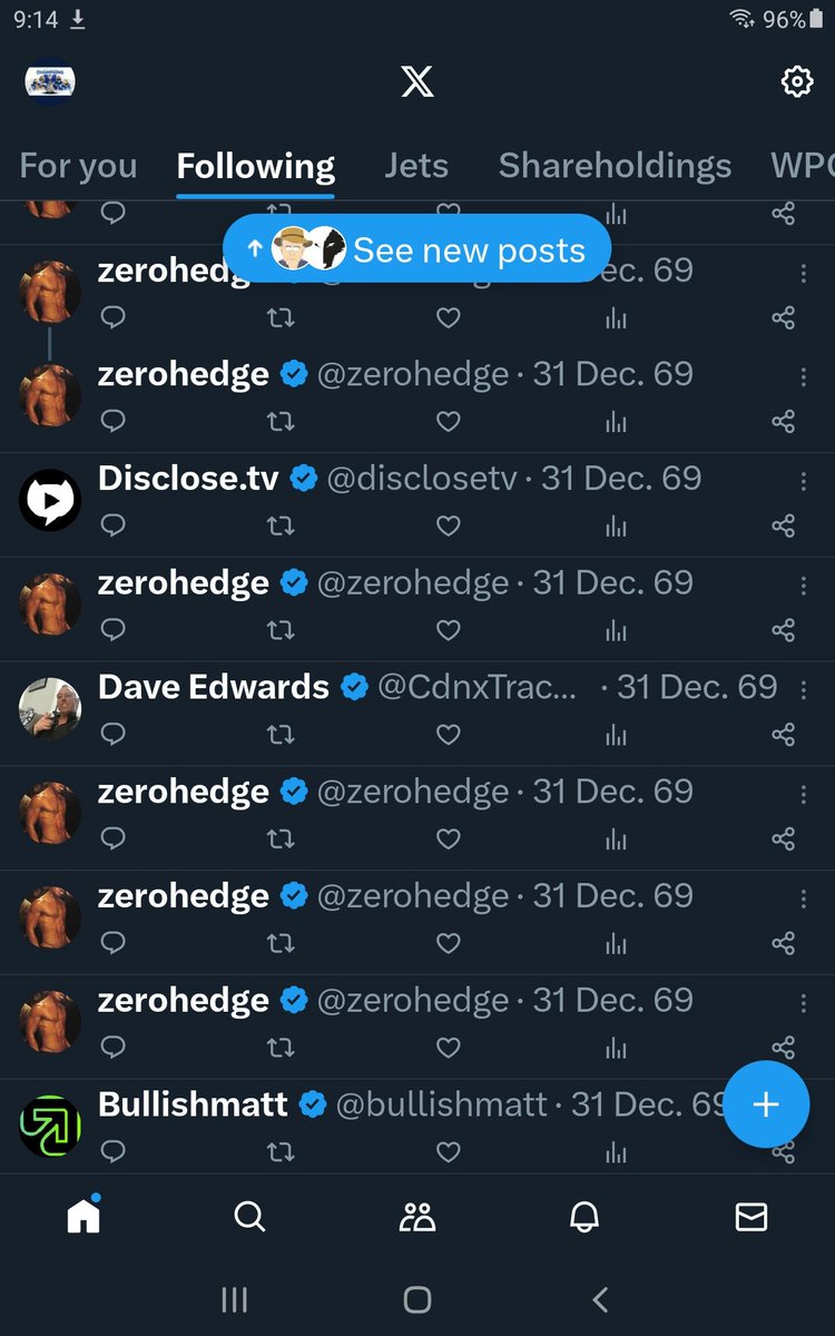 blitzd68's tweet image. Anyone else having this happen to their timeline