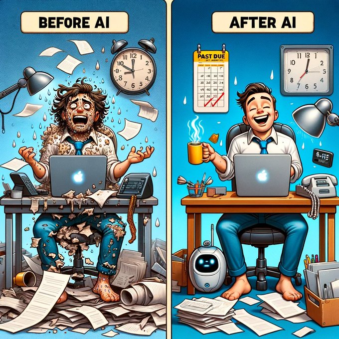 10 AI websites to finish hours of work in minutes:

[ 🔖 Bookmark for later ]