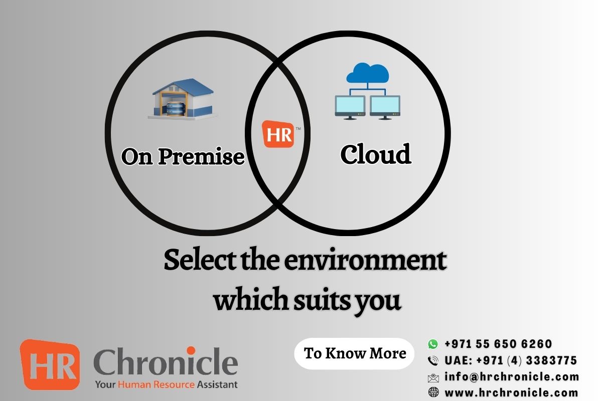 Which Version of Software are you looking for ?
HR Chronicle - comes in both On-Premise and Cloud Version. 
Website: hrchronicle.com
#hr #hrsoftware #hrsupport #hrconsulting #hrcareers #hrmanagement #gccjobs #gccareers #gccmarketing #hrmanager
#hrms #hrmssoftware
