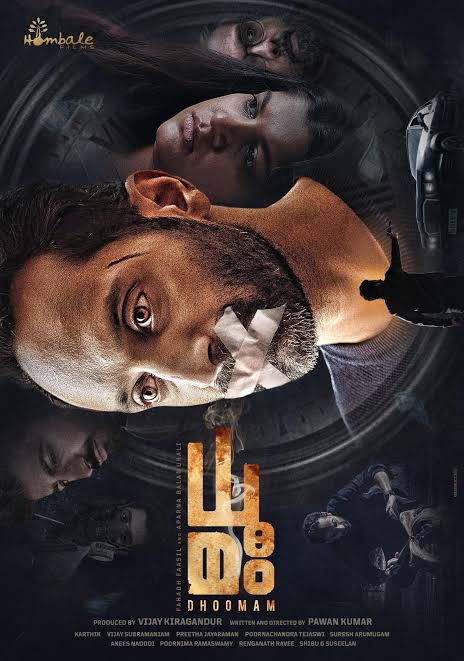 #Dhoomam ( 2023 - Malayalam )
Drama Thriller
iTunes 💻

Gud content oriented movie but fails to execute.  Not everyones cup of tea , little lags are there . Fafa did  well 👌 Basically it's an awareness movie about cigrate. 

ONE TIME 

2.75 / 5 ⭐