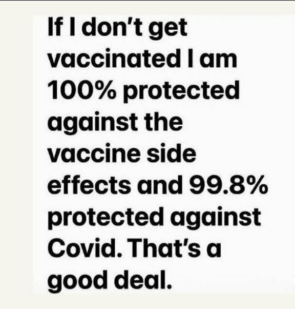 Allegedly_Forti's tweet image. So there was a nationwide critical thinking test, it's still being conducted in fact, however unlike a standard drug test coming up negative is not considered passing &amp;amp; bragging about it is a bit odd.  But don't want u to hurt yourself trying to think about that.
#pfizershill