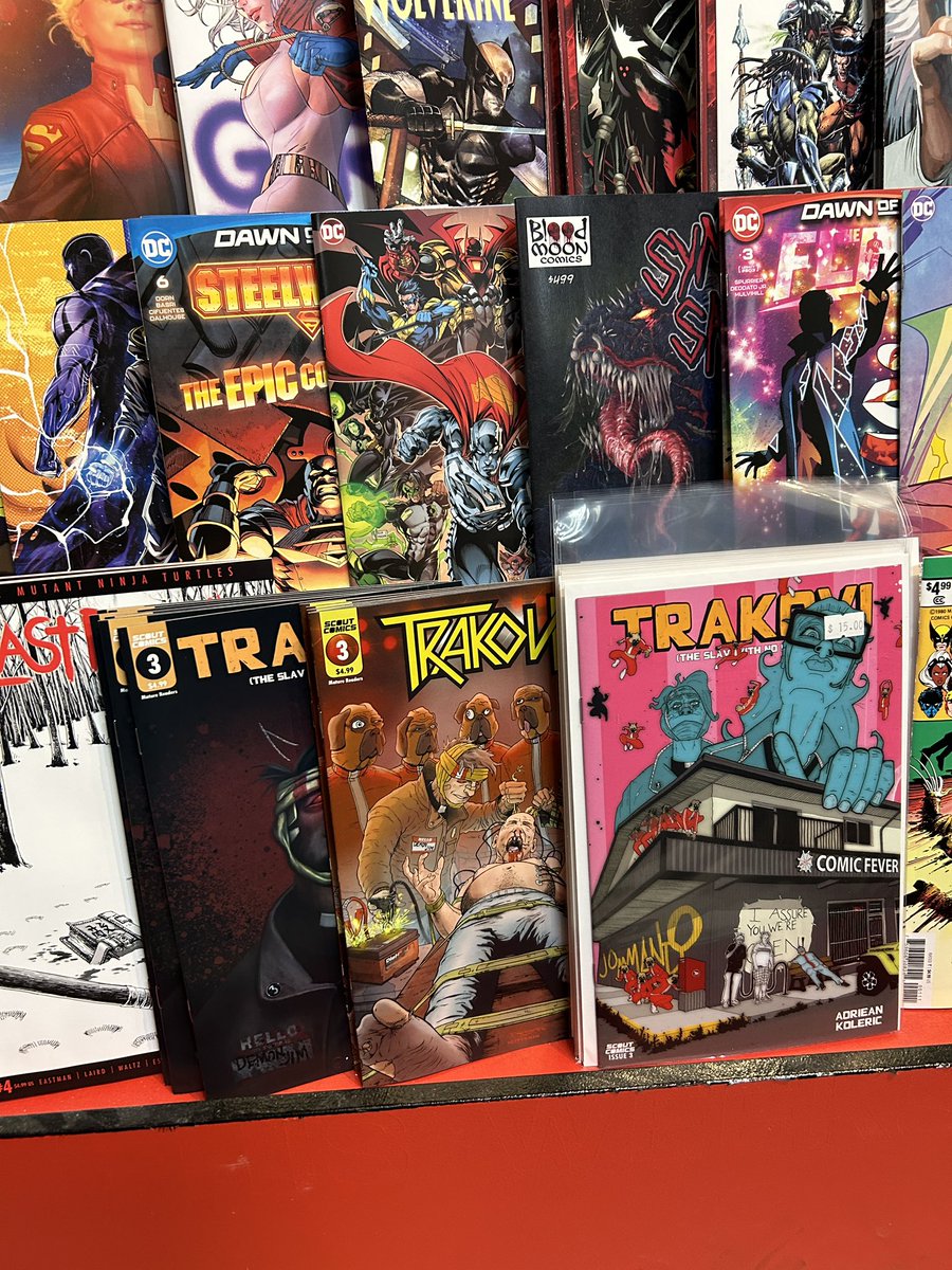 AdrieanKoleric's tweet photo. Officially out in the wild on #NCBD! #TRAKOVI @ScoutComics https://t.co/dSKaGU6XB6