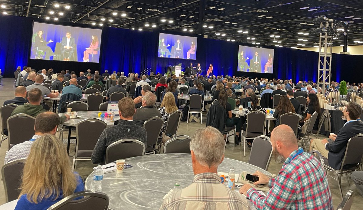 irrigationassoc's tweet photo. 📸 LIVE from the heart of innovation at the 2023 #IrrigationShow General Session! https://t.co/uQMmrSGYH3