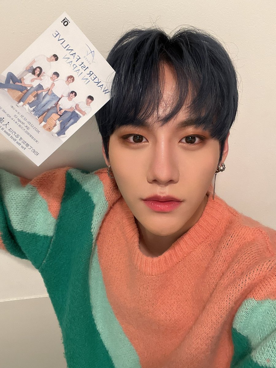 WAKER_official's tweet photo. 웨이커 귀요미 막내 PR 출격했어요🩷
공연 많이 보러와주세요!! 약속!!🤙

#WAKER #웨이커 #ウェイカー
#세범 #SEBUM #セボム https://t.co/5IeEXw38hm