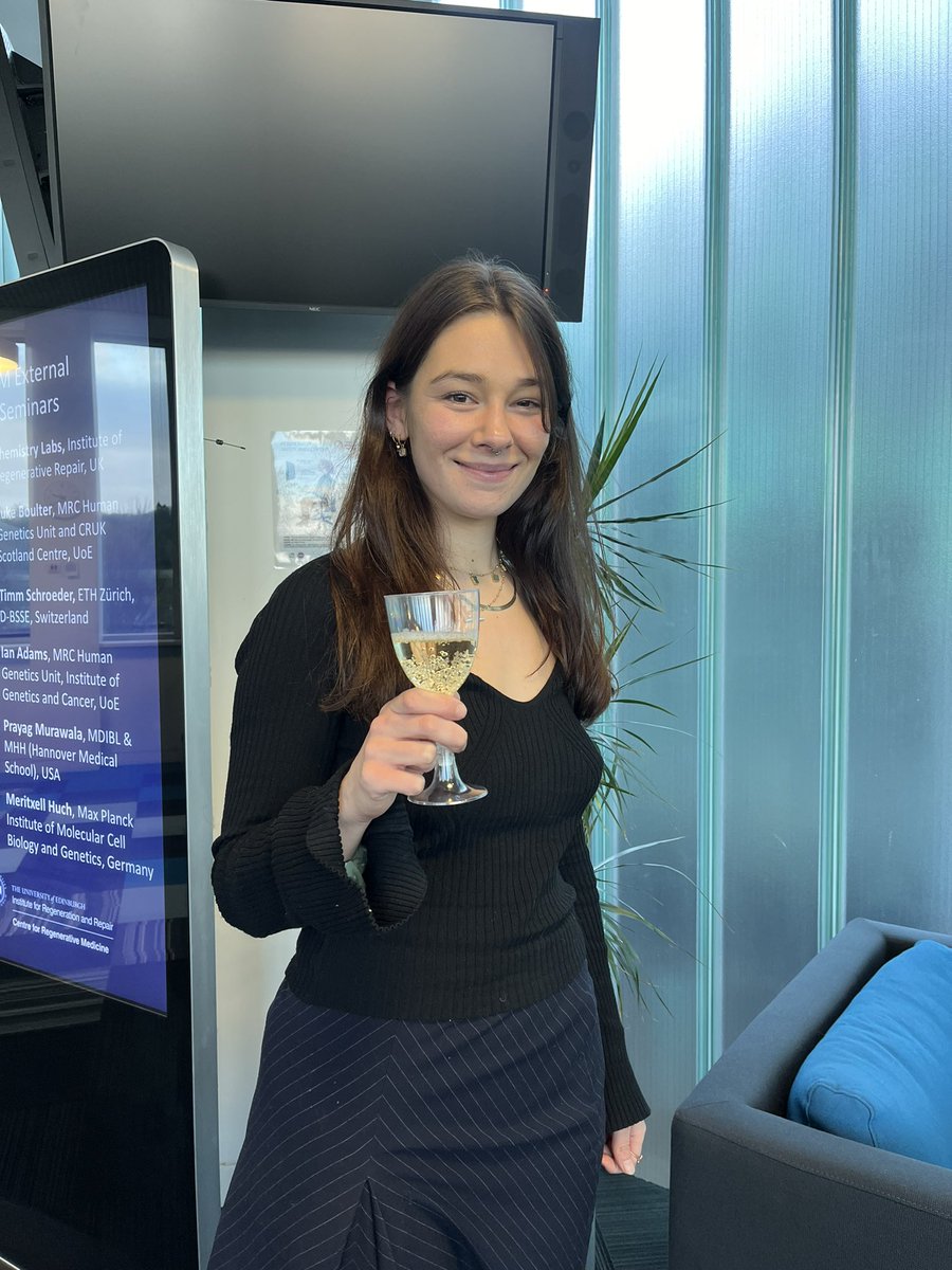 Emmerson Lab (@emmersonlab_crm) on Twitter photo Massive congratulations to <a href="/SoniaSElder/">Sonia Elder</a> who has passed her <a href="/RepairPhD/">Tissue Repair PhD</a> viva 🥳🥂<a href="/EdinUni_CRM/">Centre for Regenerative Medicine</a> <a href="/EdinUni_IRR/">Institute for Regeneration and Repair</a> Thank you also to <a href="/WeiYu_Lu/">Wei-Yu Lu</a> & @McGovernLab for being amazing examiners. Massive congratulations to <a href="/SoniaSElder/">Sonia Elder</a> who has passed her <a href="/RepairPhD/">Tissue Repair PhD</a> viva 🥳🥂<a href="/EdinUni_CRM/">Centre for Regenerative Medicine</a> <a href="/EdinUni_IRR/">Institute for Regeneration and Repair</a> Thank you also to <a href="/WeiYu_Lu/">Wei-Yu Lu</a> & @McGovernLab for being amazing examiners.