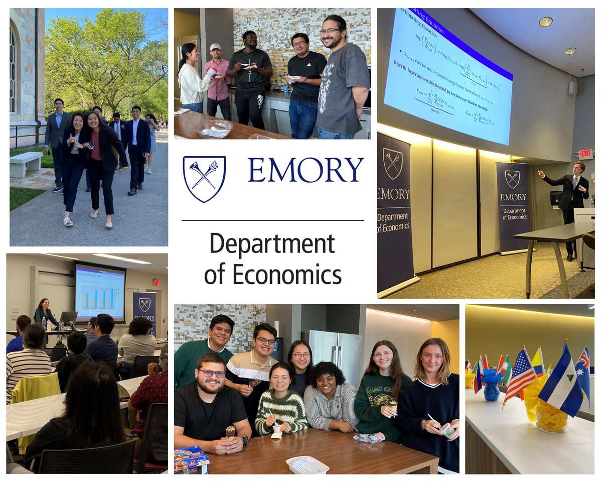 Are you applying for an Economics Ph.D.? Are your students thinking about it? Consider our growing program @EmoryEconomics! GRE is optional & you can apply for a fee waiver here gs.emory.edu/admissions/fee… Check out our placement economics.emory.edu/graduate/alumn… & join us!