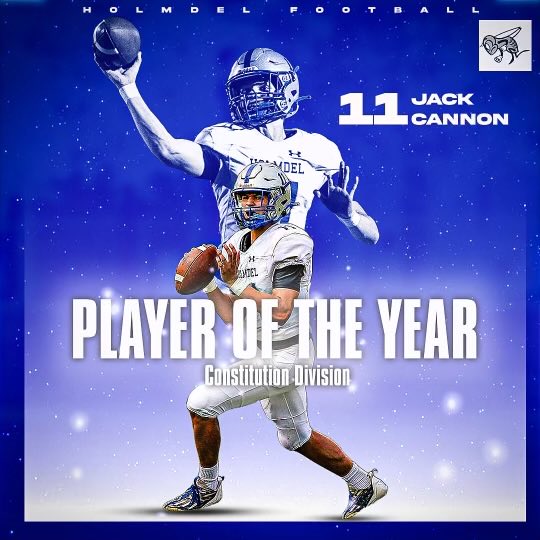 jackcannon_11's tweet photo. I am truly honored and humbled to represent Holmdel High School! Thank you to my teammates and coaches! https://t.co/nyjMKXGdAv