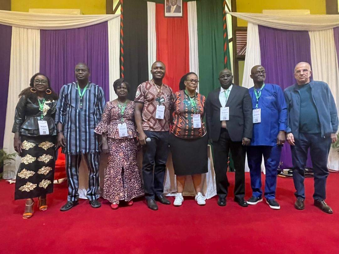 _cosatu's tweet photo. #ITUC-Africa elects leaders to lead the organisation for the next four years
They are respectevly 
- Comrade Martha Molema, President (#BFTU-Bostwana)
- Comrade Mamadou Soro, Vice President (#CSH - Cote d'Ivoire)
- Comrade Rose Omamo, Vice President (#COTU-Kenya)
@africanews https://t.co/GAsqcG8r1h