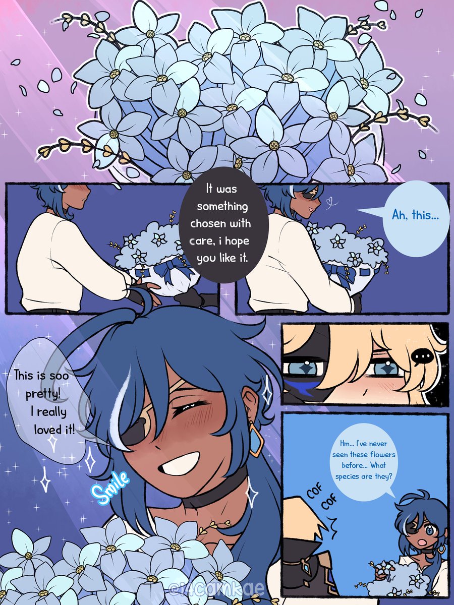 ｡˚✧🫐 30/11
︶︶︶︶︶︶︶︶
"especial gift" — a comic for #kaeya birthday (1/4)
-
-
-
#dainkae #kaeya #kaeyaalberich #dainsleif