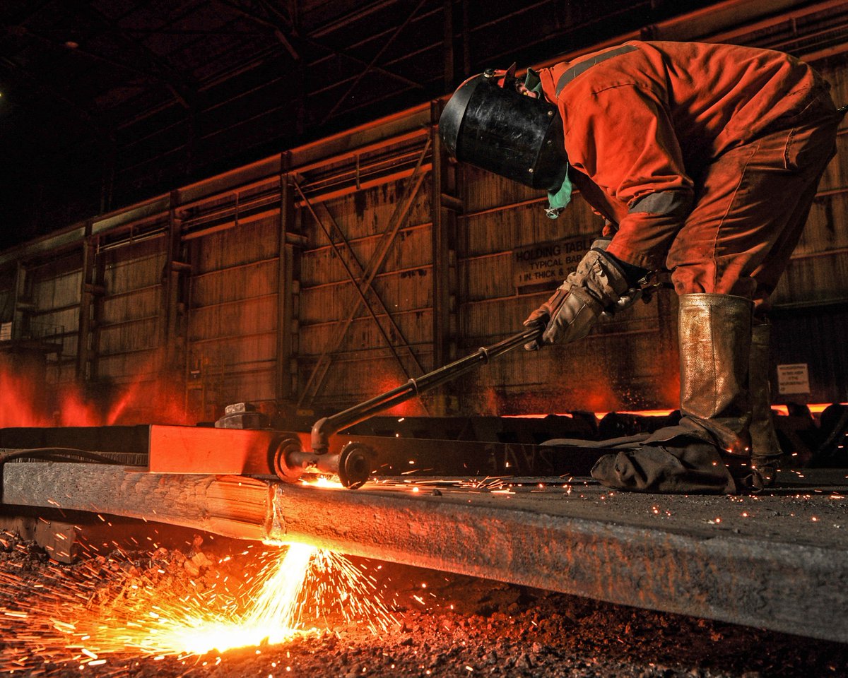 steelworkers's tweet photo. BREAKING: @U_S_Steel's plans to lay off up to 1,000 workers in Granite City, Ill., "once again demonstrates its callous disregard for its dedicated workforce, who for generations have served as the backbone of the company’s success,” said President McCall. More: https://t.co/dacR9KYwiH