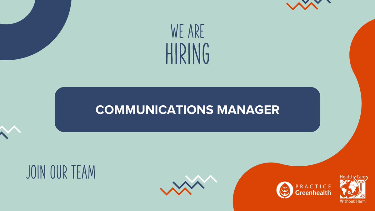 Calling all talented communications professionals who are passionate about making the world a better, more sustainable place – Health Care Without Harm & @pracgreenhealth are now hiring for 2 fully remote communications manager positions. 🔗 Learn more ➡️ recruiting.paylocity.com/Recruiting/Job…
