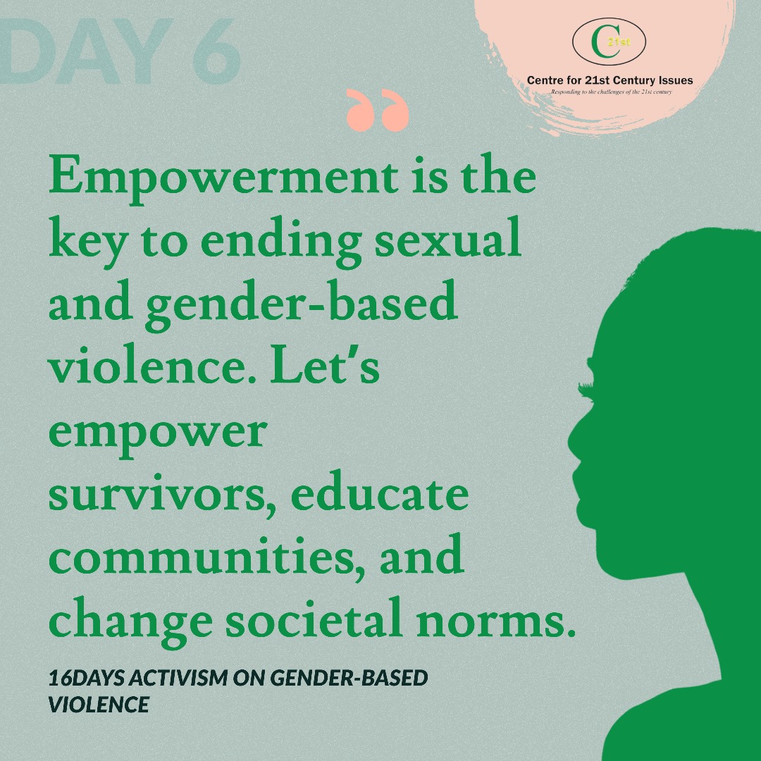 Spread the word, no voice is too small. Speak out to end Sexual and Gender-Based Violence. #16DaysofActivism  #16DaysAgainstGBV 

#DAY6 
#16Days16Ways
#EndVAW
#1000Women1Voice
#EndGBV 
#HearMeToo
#TakeBackTheTech
#FeministInternet
#16Days
#GBV
#GenderEquality
#EndViolence