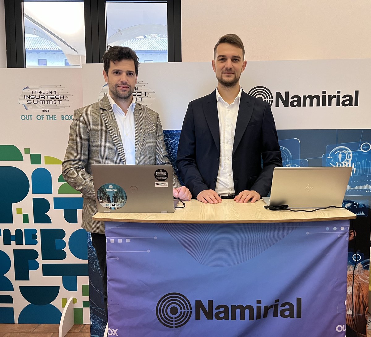 Oggi nuova giornata in presenza all’𝗜𝘁𝗮𝗹𝗶𝗮𝗻 𝗜𝗻𝘀𝘂𝗿𝘁𝗲𝗰𝗵 𝗦𝘂𝗺𝗺𝗶𝘁 con gli esperti #Namirial.

Domani alle 10:30 il nostro Massimiliano Des Dorides, Product Marketing Manager, parteciperà al workshop “Come accelerare la digitalizzazione”.
#Assicurazioni #Insurtech