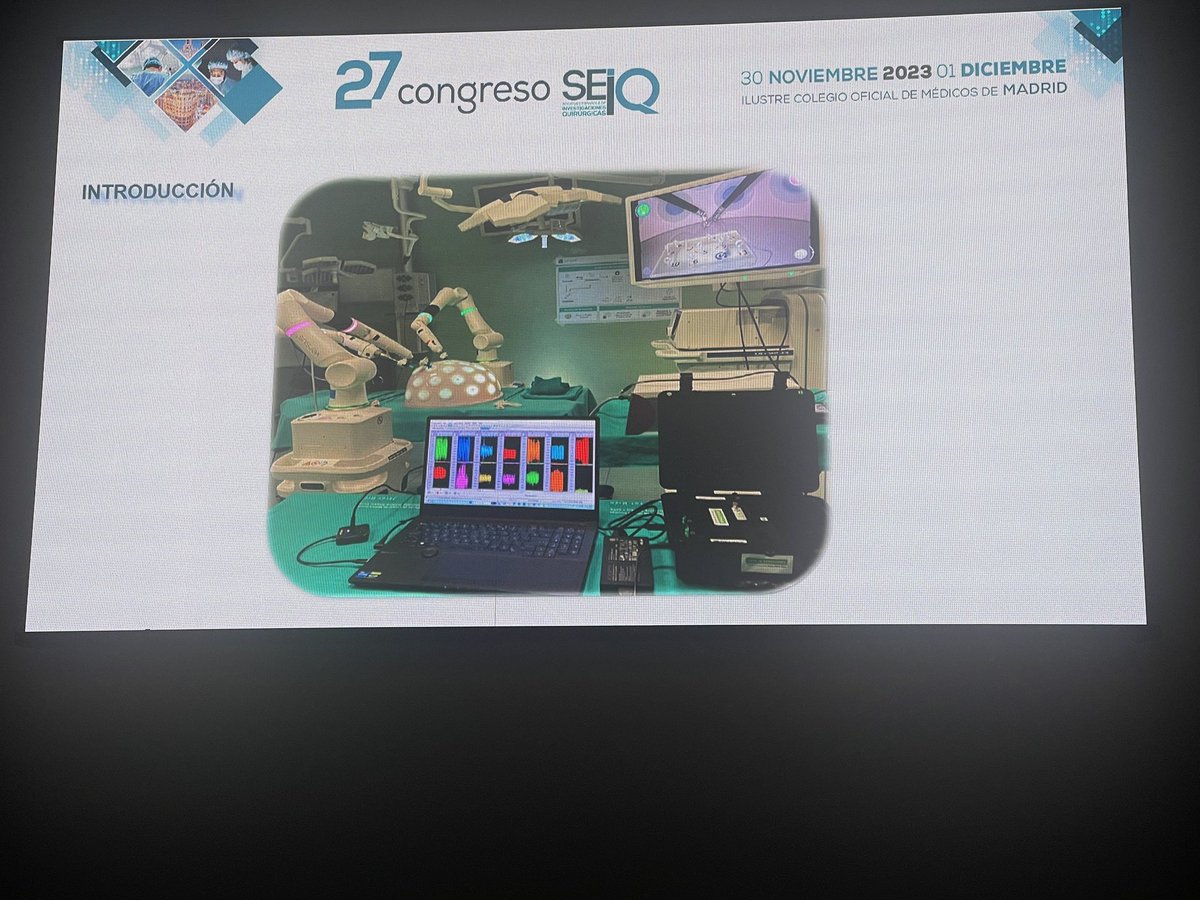 Julio Mayol (@juliomayol) on Twitter photo Ergonomía y robótica <a href="/ccmijesususon/">CCMIJU - JUMISC</a> #SEIQ23 <a href="/belenporrero/">@belenporrero</a> <a href="/SEIQuirurgica/">SEIQ</a> <a href="/BalibreaJose/">Jose M. Balibrea MD, PhD, FACS</a> <a href="/Dra_BelloIrene/">Irene</a> <a href="/JlRodicio/">JLRodicio</a> <a href="/rocioanula/">Rocío Anula</a> Ergonomía y robótica <a href="/ccmijesususon/">CCMIJU - JUMISC</a> #SEIQ23 <a href="/belenporrero/">@belenporrero</a> <a href="/SEIQuirurgica/">SEIQ</a> <a href="/BalibreaJose/">Jose M. Balibrea MD, PhD, FACS</a> <a href="/Dra_BelloIrene/">Irene</a> <a href="/JlRodicio/">JLRodicio</a> <a href="/rocioanula/">Rocío Anula</a>