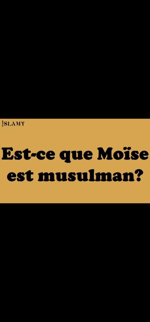 dicodumusulman's tweet photo. Nouvelle vidéo sur la chaîne islamy: "est-ce que Moïse (Moussa) est musulman?"
==> https://t.co/P1i8QrduTM
N'oubliez pas de vous abonner à la chaîne YouTube.
#islamy #prophète https://t.co/C1sb8H9gn6