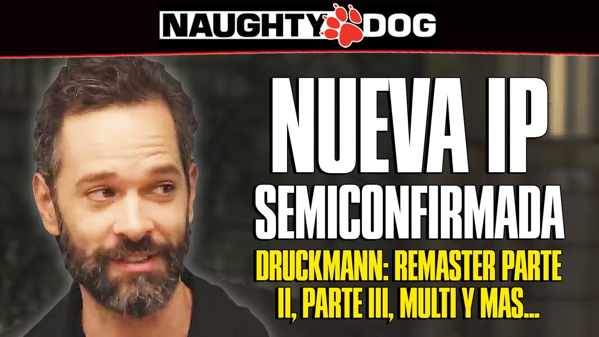 Joanastic's tweet photo. ❗️ DRUCKMANN habla sobre los proyectos de #NaughtyDog. El copresidente del estudio y jefe creativo APUNTA a una DIRECCIÓN.
1⃣ Detalles sobre #TLOUParteIIRemasterizado 🌿
2⃣ Menciona #TLOUParteIII y el MULTI 🎮
3⃣ Por descarte...apunta a la NUEVA IP 🧐
📹 https://t.co/j8plJ7oCMe https://t.co/EsZue8SFhj