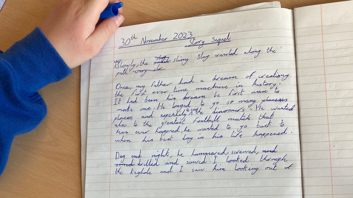 It’s been a huge privilege to team-teach alongside two brilliant teachers at @BranfilPrimary today. We explored themes and conventions of fairytales in Y5 and began writing our sequels to FaRther in Year 4. @theliteracytree #teachthroughatext