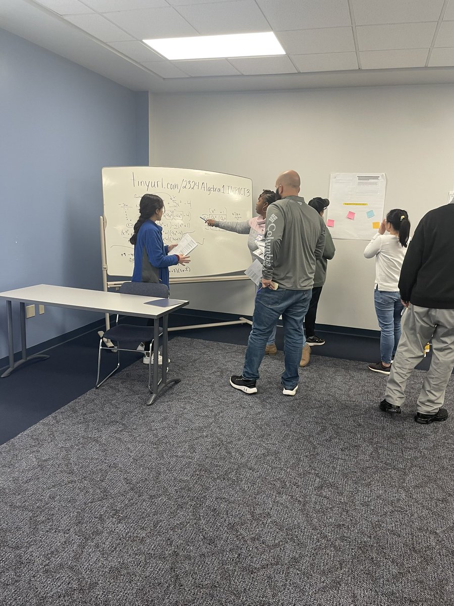 Our Algebra 1 IMPACT teachers sharing strategies and best practice for teaching upcoming content! #IMPACT #SecondaryMathOCPS <a href="/CDLocps/">Curriculum and Digital Learning</a>