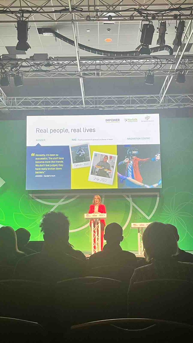 IMPOWERconsult's tweet photo. Fantastic insights today at the IMPOWER plenary for #NCASC23. 👏 

Stories from @DerbyCC and @NorfolkCC highlighted local government, parent carer and children’s impact and ambitions for the future.

Learn more about how we support ambitions: https://t.co/SwfzYKFJ4N https://t.co/cvnNpmTkgv