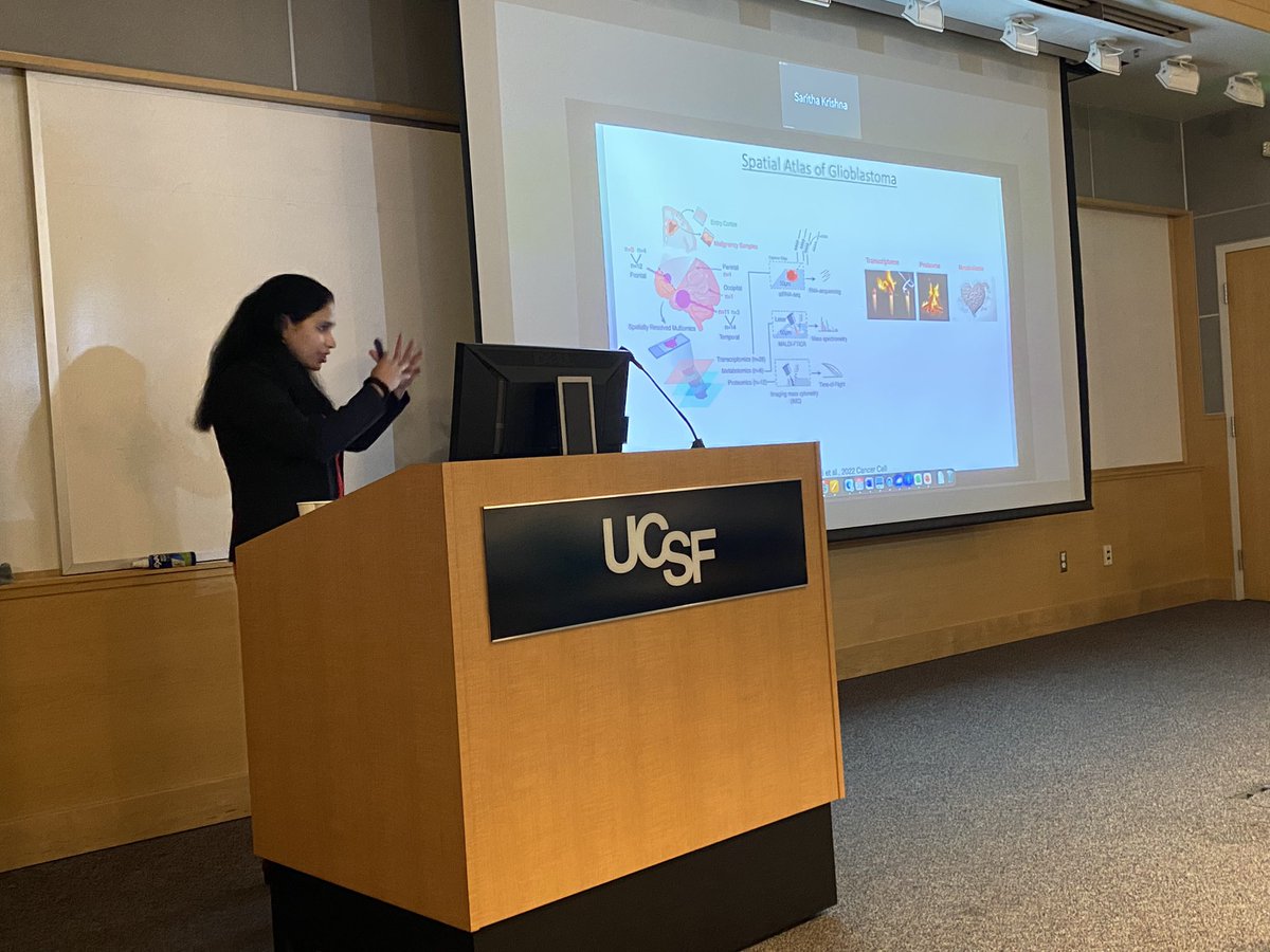 Shawn Hervey-Jumper (@herveyjumper) on Twitter photo Amazing grand rounds lecture by <a href="/Vidhya1227/">Vidhya Ravi</a> university of Freiberg in our nervous system regulation of cancer lecture series #cancerneuroscience Amazing grand rounds lecture by <a href="/Vidhya1227/">Vidhya Ravi</a> university of Freiberg in our nervous system regulation of cancer lecture series #cancerneuroscience