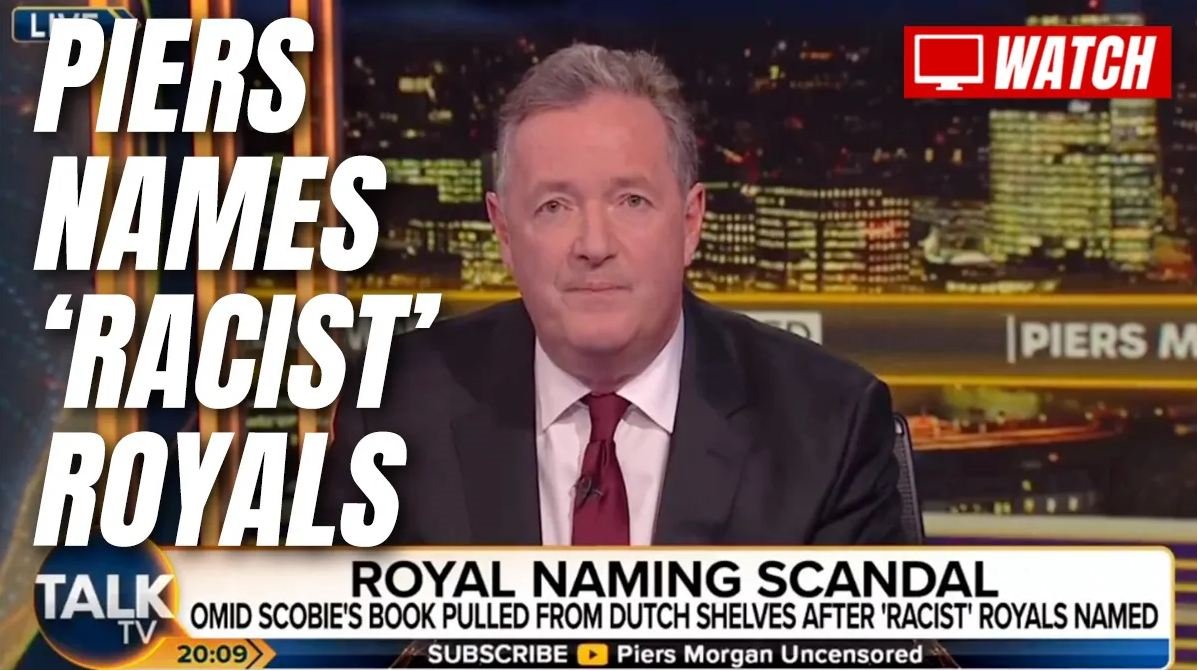 Media shock as Piers Morgan reveals names of Royal racists – he also reveals that in 'The Sixth Sense', Bruce Willis is a ghost