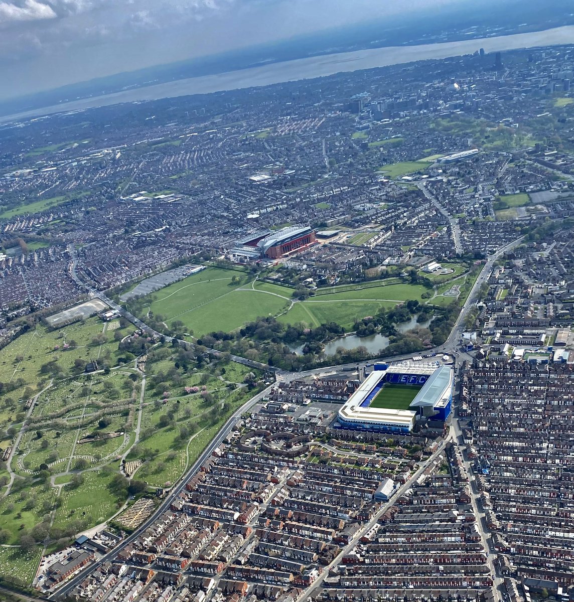Liverpool, Anfield and Everton fly over .
#Liverpool #Seaforth #Everton #Aerialphotos