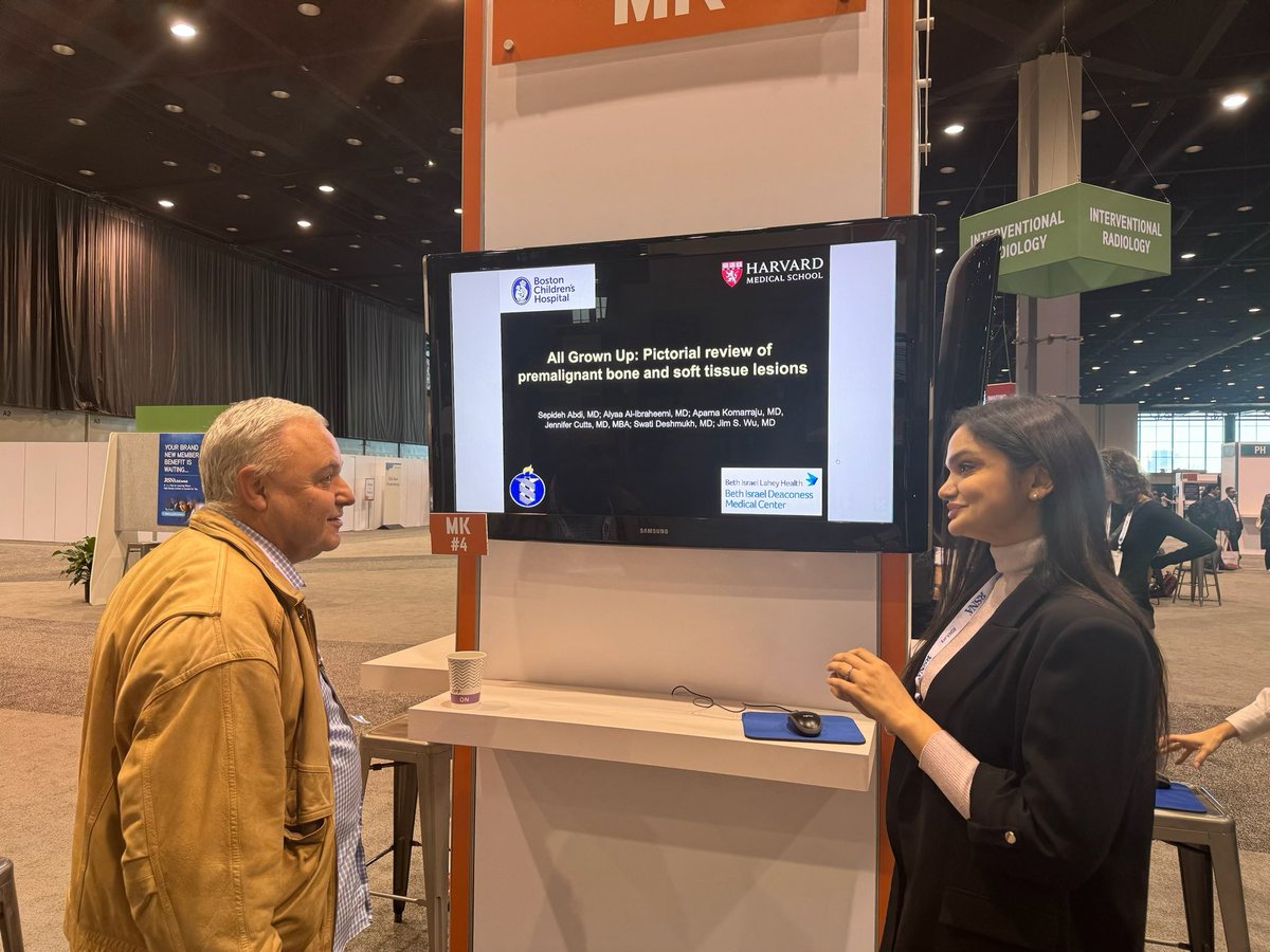 "Thrilled to share our RSNA 2023 #educational exhibit – an incredible experience! 🌟 Honored with the Certificate of Merit #award. 

Grateful for the experience and thankful for the support from my incredible mentor <a href="/JimWuMSK/">Jim Wu</a> <a href="/BIDMCRad/">BIDMC Department of Radiology</a> ". 🌟🏆 #RSNA2023 #firsttimeattendee