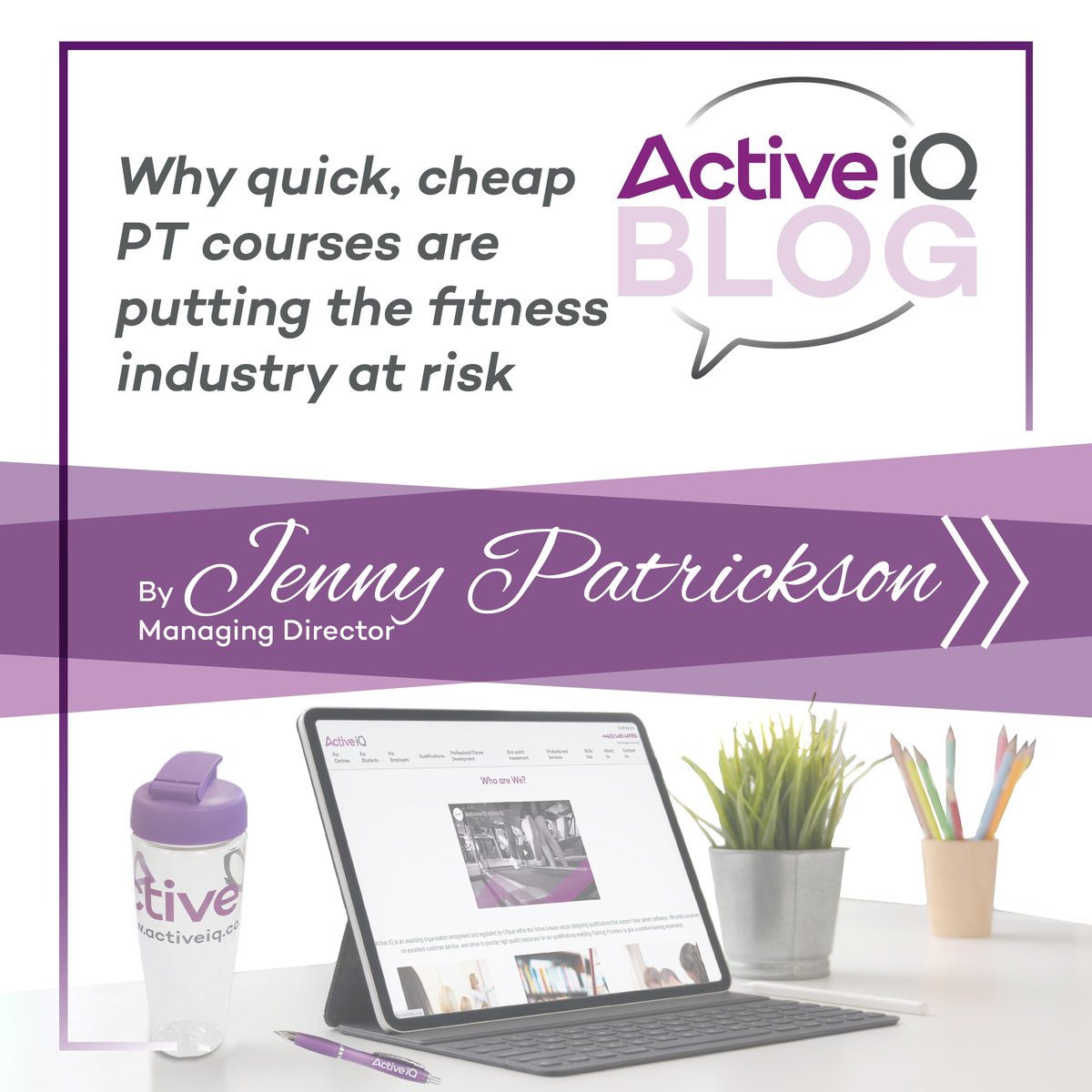 Read our latest November Active IQ blog on “Why quick, cheap PT courses are putting the fitness industry at risk” By Jenny Patrickson, Active IQ Managing Director.
Read the blog here: bit.ly/47YH2Qz