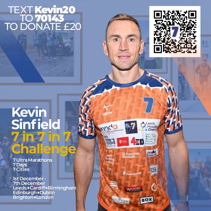 mndassoc's tweet photo. ⏰ 12:00
🗓️ Thursday 7 December
🗺️ Twickenham Stadium, #London

If you're able to, stick on your MND Association colours and make some noise for Kev and the team as they begin the final day of the #7in7in7 challenge today - they need you!

🧡💙

You can find all 7 routes below!