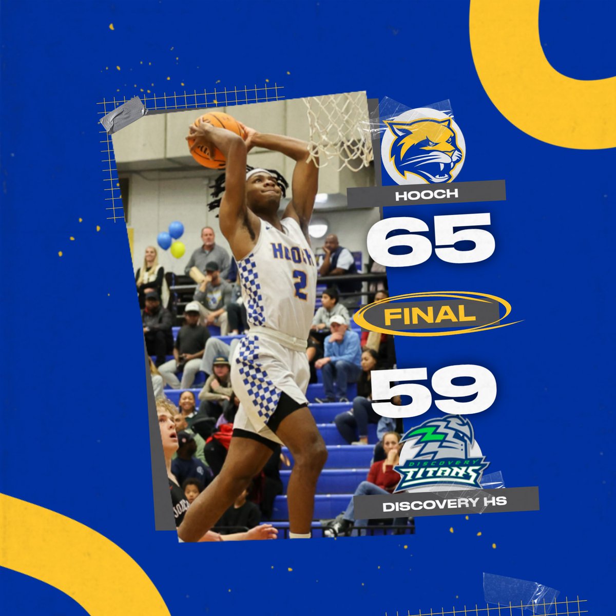 Pulled out a highly competitive victory Tuesday against Discovery that moved us to 5-0 on the young season.  

Cam James- 37 Pts, 2 blocks, 2 steals
Kyler Fox - 13 pts, 14 Reb