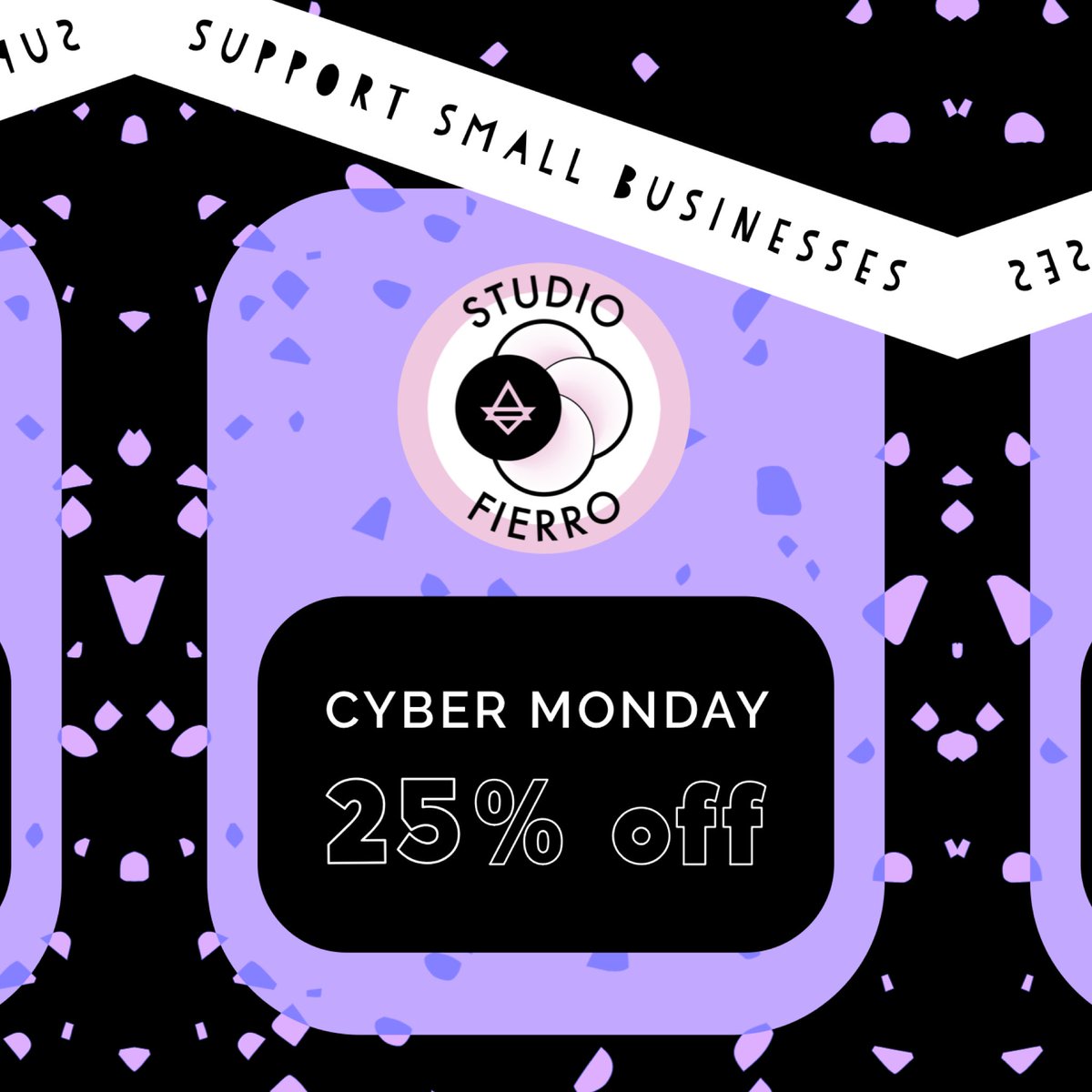 StudioFierro's tweet photo. Only one more day to take advantage of 25% off everything + free shipping! ✨

https://t.co/6V1ruBIRlM

I also now have the option on Etsy for custom orders - so if you don’t see exactly what you’re looking for in my shop, message Studio Fierro on Etsy! ✨ https://t.co/TXsw37Fq59